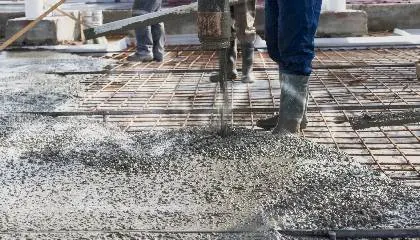Suministro de concreto para obras